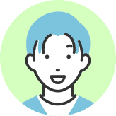 架空の男性の顔のイラスト