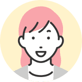 架空の女性の顔のイラスト