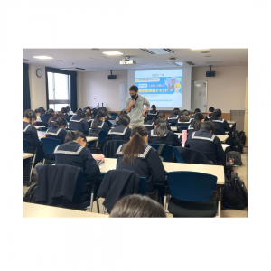 共立女子中学・高等学校の冬季講座で弊社のアプリを教材としてご利用いただきました